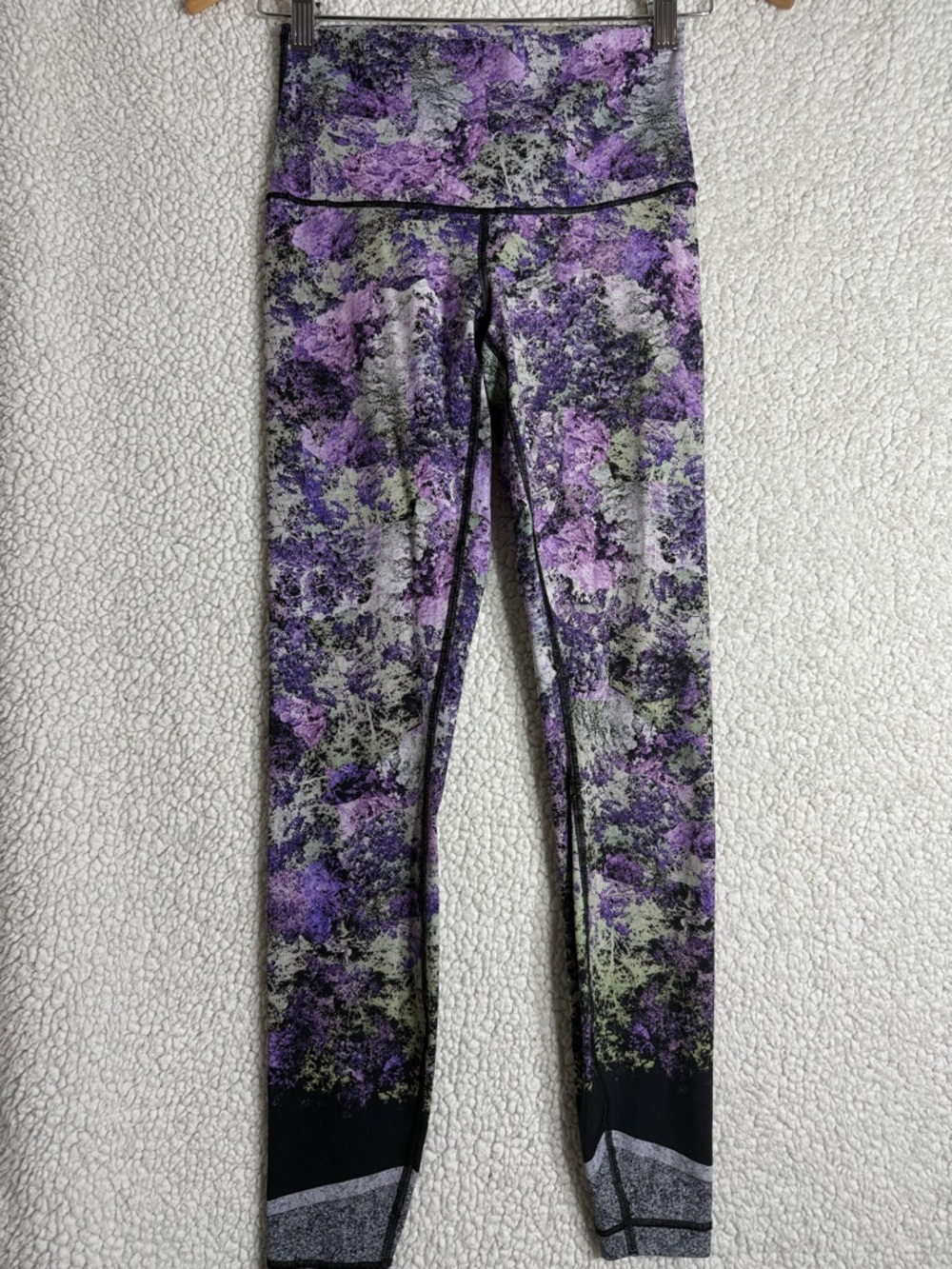 Lululemon Wunder Under High-Rise Leggings Purple/Pink Multi Size 6 - Picture 3 of 9